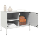 tv-borde 2 stk. 68x39x50,5 cm stål hvid