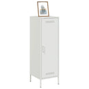 skab 36x39x113 cm stål hvid