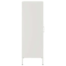 skab 36x39x113 cm stål hvid