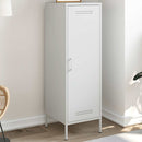 skab 36x39x113 cm stål hvid