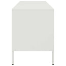 tv-bord 100,5x39x50,5 cm stål sort