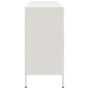 skab 100,5x39x79 cm stål hvid