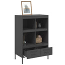 skab 68x39x101,5 cm stål sort
