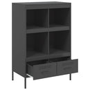 skab 68x39x101,5 cm stål sort