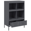 skab 68x39x101,5 cm stål antracitgrå