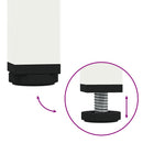 skab 68x39x101,5 cm stål hvid