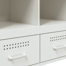 skab 68x39x101,5 cm stål hvid