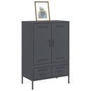 skab 68x39x101,5 cm stål antracitgrå