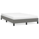 sengeramme uden madras 120x190 cm stof enkeltseng Mørkegrå