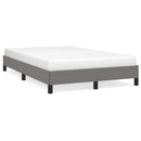 sengeramme uden madras 120x190 cm stof enkeltseng Mørkegrå