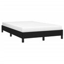 sengeramme uden madras 120x190 cm stof sort