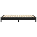 sengeramme uden madras 120x190 cm stof sort