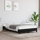 sengeramme uden madras 120x190 cm stof sort