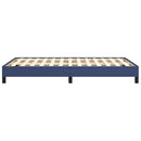 sengeramme uden madras 120x190 cm stof blå