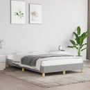 sengeramme uden madras 120x190 cm stof enkeltseng lysegrå