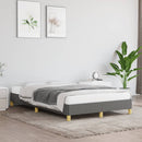 sengeramme uden madras 120x190 cm stof enkeltseng Mørkegrå
