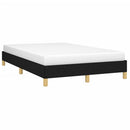 sengeramme uden madras 120x190 cm stof sort