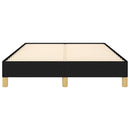sengeramme uden madras 120x190 cm stof sort