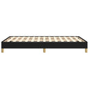 sengeramme uden madras 120x190 cm stof sort