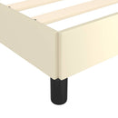 sengeramme uden madras 120x190 cm kunstlæder enkeltseng