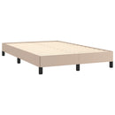 sengeramme uden madras 120x190 cm cappuccino farvet