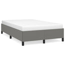 sengeramme uden madras 120x190 cm stof enkeltseng Mørkegrå