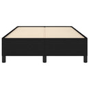 sengeramme uden madras 120x190 cm stof sort