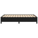 sengeramme uden madras 120x190 cm stof sort