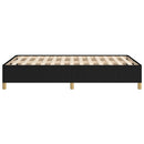 sengeramme uden madras 120x190 cm stof sort