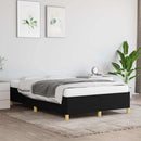 sengeramme uden madras 120x190 cm stof sort