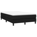 kontinentalseng med madras 120x190 cm stof sort