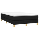 kontinentalseng med madras 120x190 cm stof sort