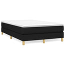 kontinentalseng med madras 120x190 cm stof sort