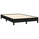 kontinentalseng med madras 120x190 cm stof sort