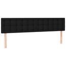 kontinentalseng med madras 120x190 cm stof sort