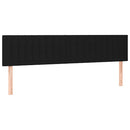 kontinentalseng med madras 120x190 cm stof sort