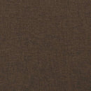 sengeramme uden madras 120x190 cm stof mørkebrun