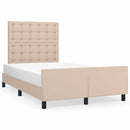 sengeramme uden madras 120x190 cm cappuccino farvet