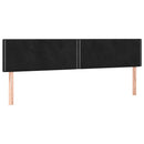 sengeramme uden madras 120x190 cm fløjl enkeltseng sort