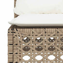 sofasæt til haven 8 dele med hynder polyrattan beige