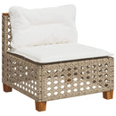sofasæt til haven 11 dele med hynder polyrattan beige