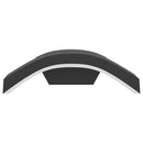 udendørs LED-væglamper 2 stk. trykstøbt aluminium sort