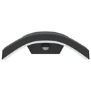 udendørs LED-væglampe med sensor trykstøbt aluminium sort