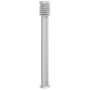 udendørs standerlamper 3 stk. stikkontakt 110 cm rustfrit stål