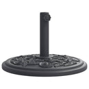 parasolfod Ø38/48 mm stænger 12 kg rund