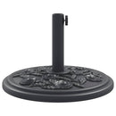 parasolfod Ø38/48 mm stænger 12 kg rund