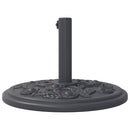 parasolfod Ø38/48 mm stænger 12 kg rund