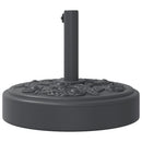 parasolfod til Ø38/48 mm stænger 25 kg rund