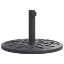 parasolfod Ø38/48 mm stænger 12 kg rund