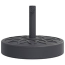 parasolfod til Ø38/48 mm stænger 25 kg rund